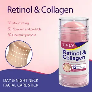 15% Hyaluronic Acid Firming Neck Cream, Containing Retinol & Collagen, Reduces Double Chin Reduction, Day & Night Firming Cream, Lifts & Tightens, Says Goodbye to Dull & Loose Skin, Creates Smooth and Radiant Skin, Neck Cream, Face Cream