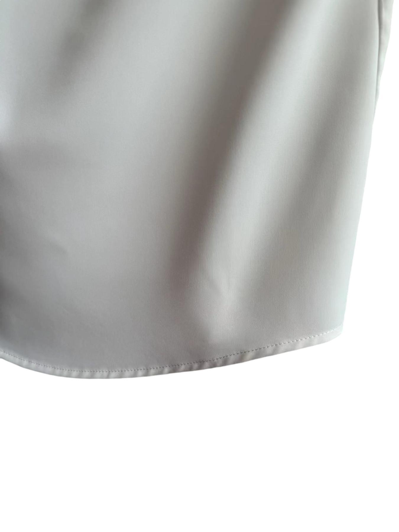 Women's Solid Color Blouse, Formal Basic Elegant Top for Work Office Business, Ladies Clothes for All Seasons, Casual Classy Top