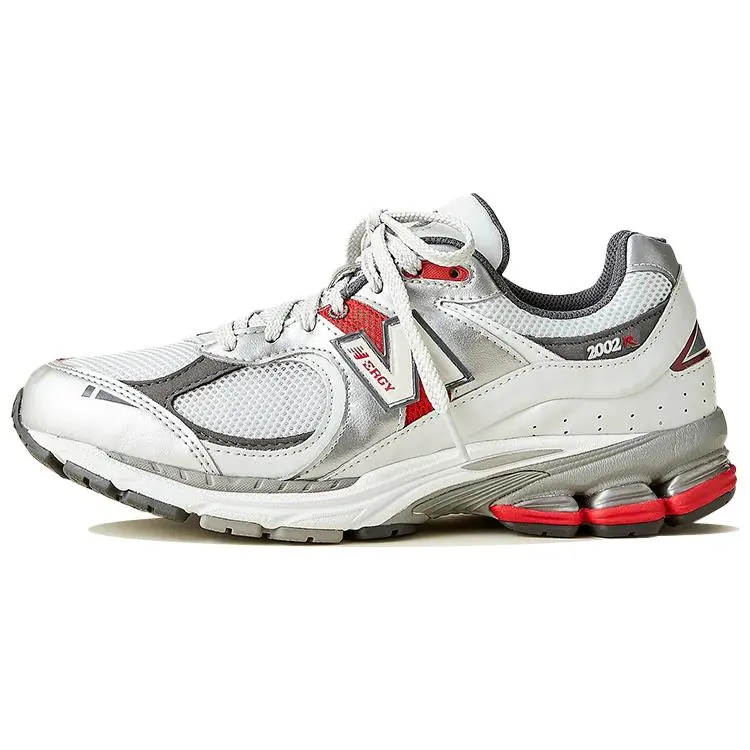 New Balance NB 2002R Retro Low-Top Casual Running Shoes for Men in White Verifiable, with credentials and supporting global authentication