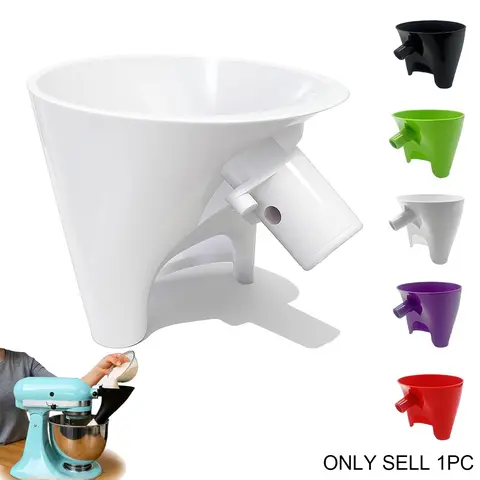 Kitchenaid Flour Duster Attachment for Ksm150 Mixer, Anti-Splash Design, Easy Pour, Dishwasher Safe, Durable Baking Tool, Household
