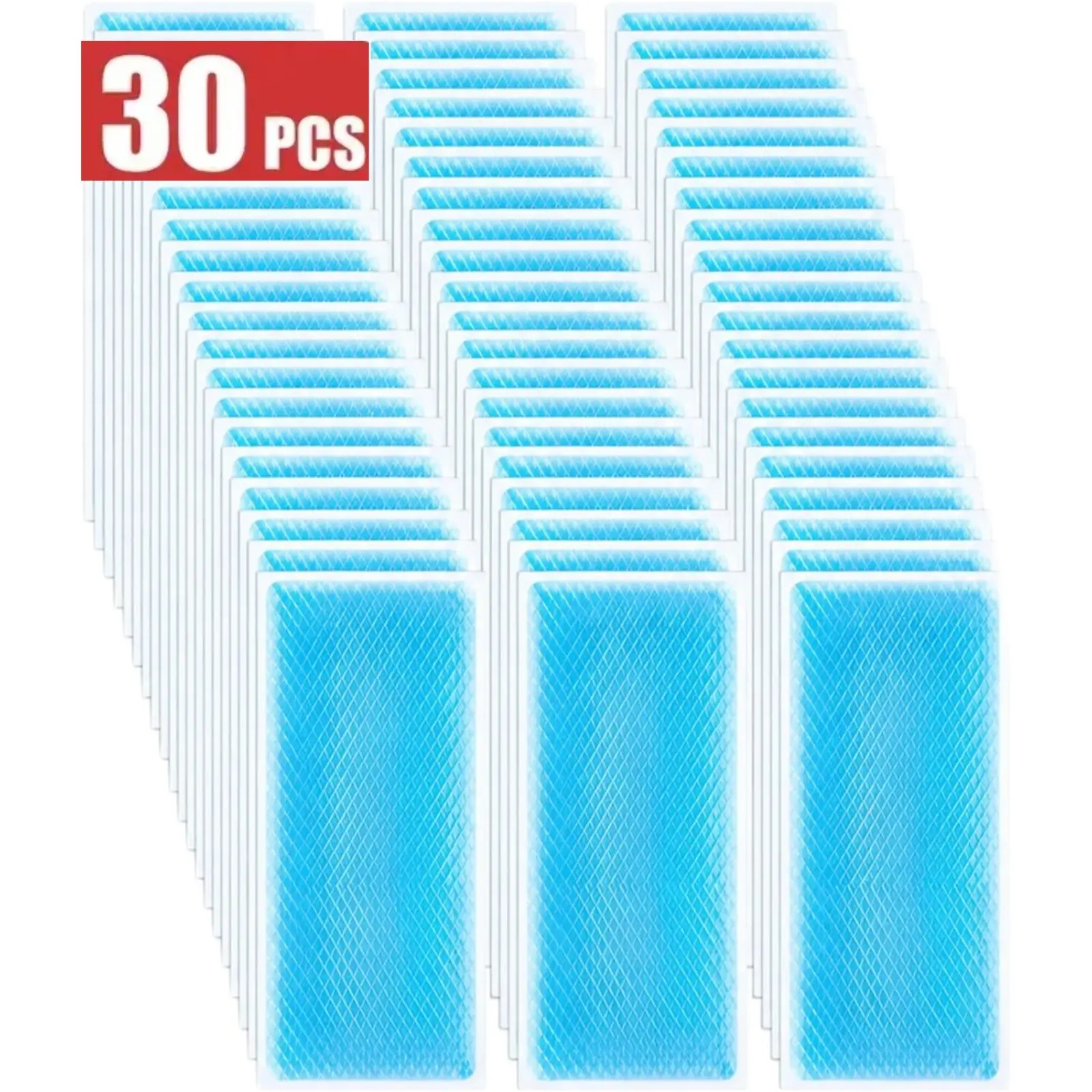 Summer Refreshing Cooling Patches, Instant Cool Down Ice Stickers, Multi-Use Cooling Pads for Human Fever Relief, Mobile Phone Heat Dissipation, Portable Cool Cooling Sticker for Outdoor, Home & Daily Summer Heat Relief