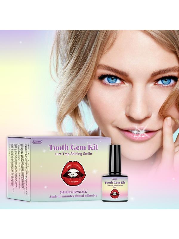 Brilliant Tooth Jewelry Set for Dental Decoration, Easy Installation, Attractive and Durable Teeth Accessories for All Occasions