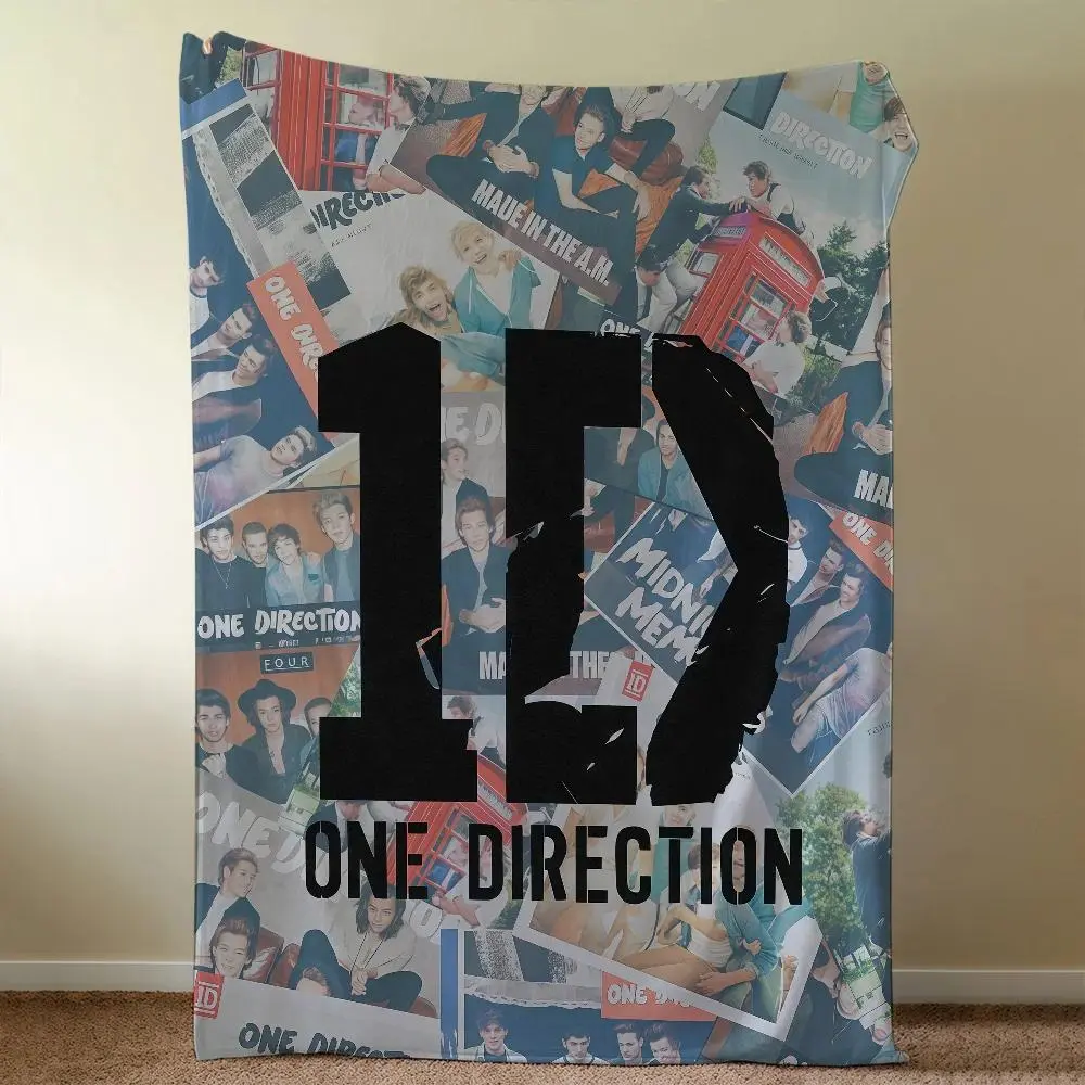 One Direction Band Album Flannel Throw Blanket Soft Cozy Music Fan Gift