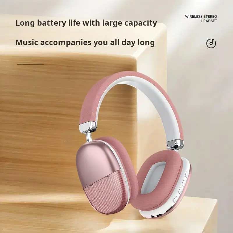 Folding Wireless Headphones, Foldable, over Ear Bluetooth-compatible Gaming Headset, Long Battery Life, Deep Bass Headphones, HiFi Bass, Sports Music Work Use, Mother's Day Gift