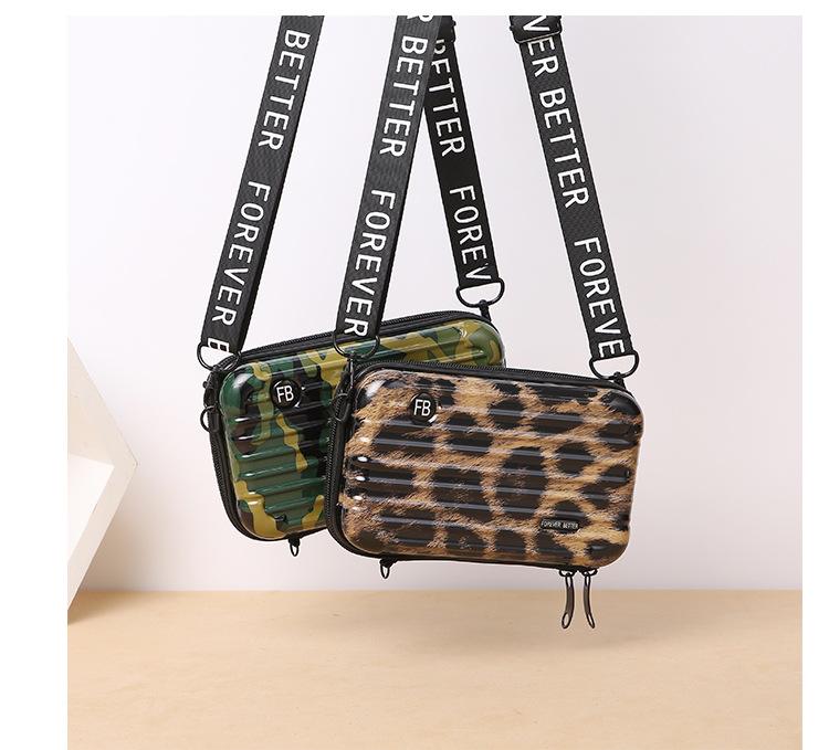 Fashion Mini Suitcase Shape Bag, Crossbody Shoulder Handbag for Women