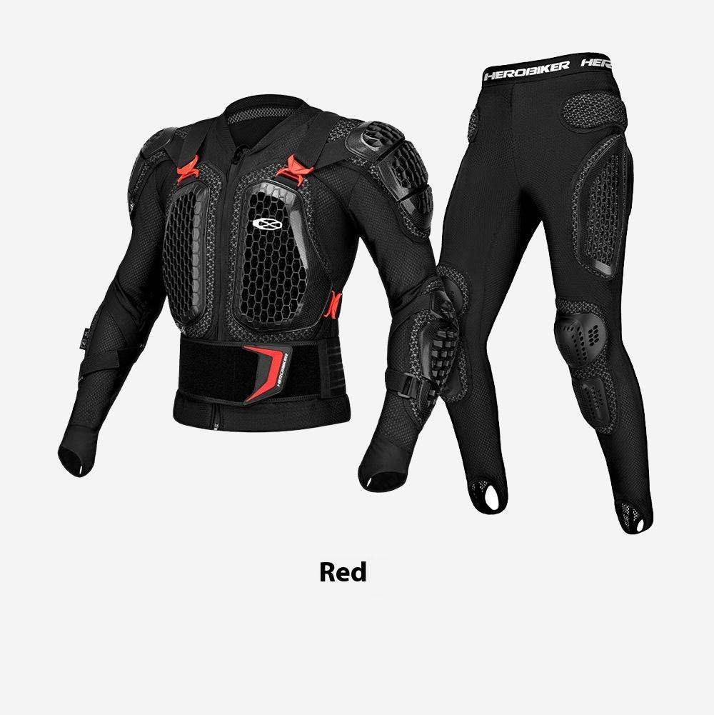Motorcycle Armor Clothing Protective Gear Riding Anti-Fall Leggings Knee Pads Elbow Pads Neck Guard Rider Armors