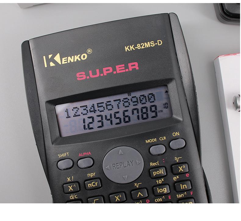 Calculator for students, exam-specific, multifunctional electronic function calculator, scientific calculator