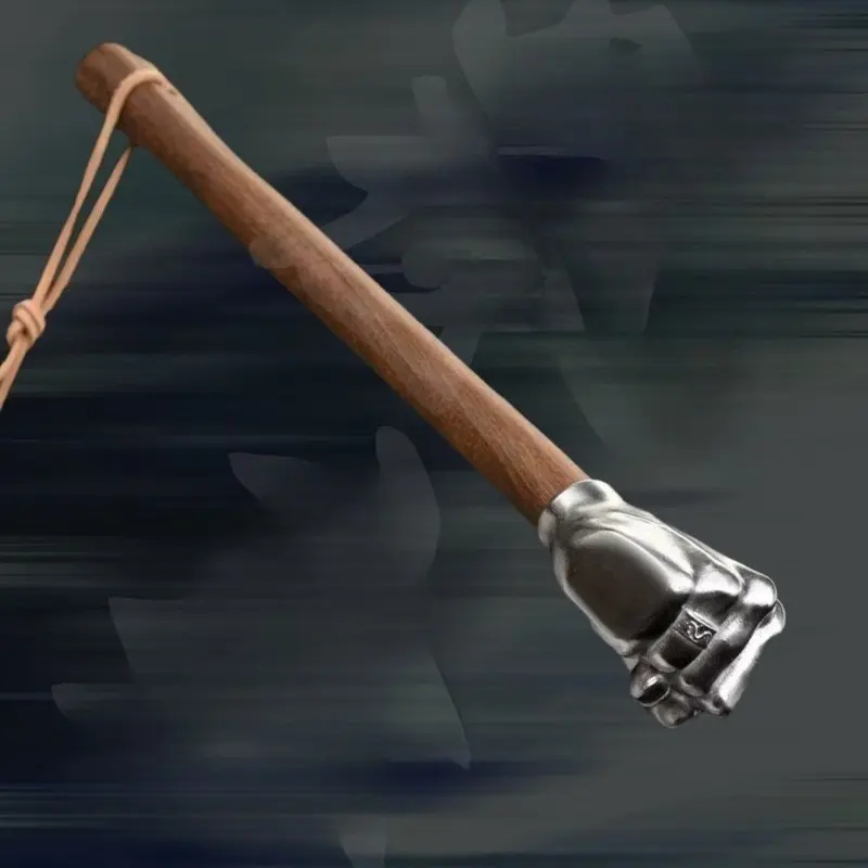 Stainless Steel Punch Hammer Sculpture, Collectible Hardware Tool, Car Safety Pin Hammer, Solid Hammer for Display and Play