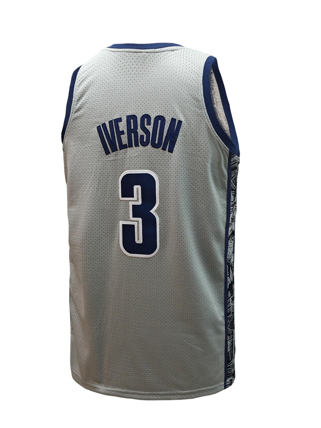 Men's Letter & Number Embroidery Contrast Binding Sports Vintage Basketball Jersey, Loose Casual Breathable Sleeveless V Neck Professional Sports Basketball Top, Summer Sports Clothing for Men, Breathable Athletic Top, Stylish Jersey