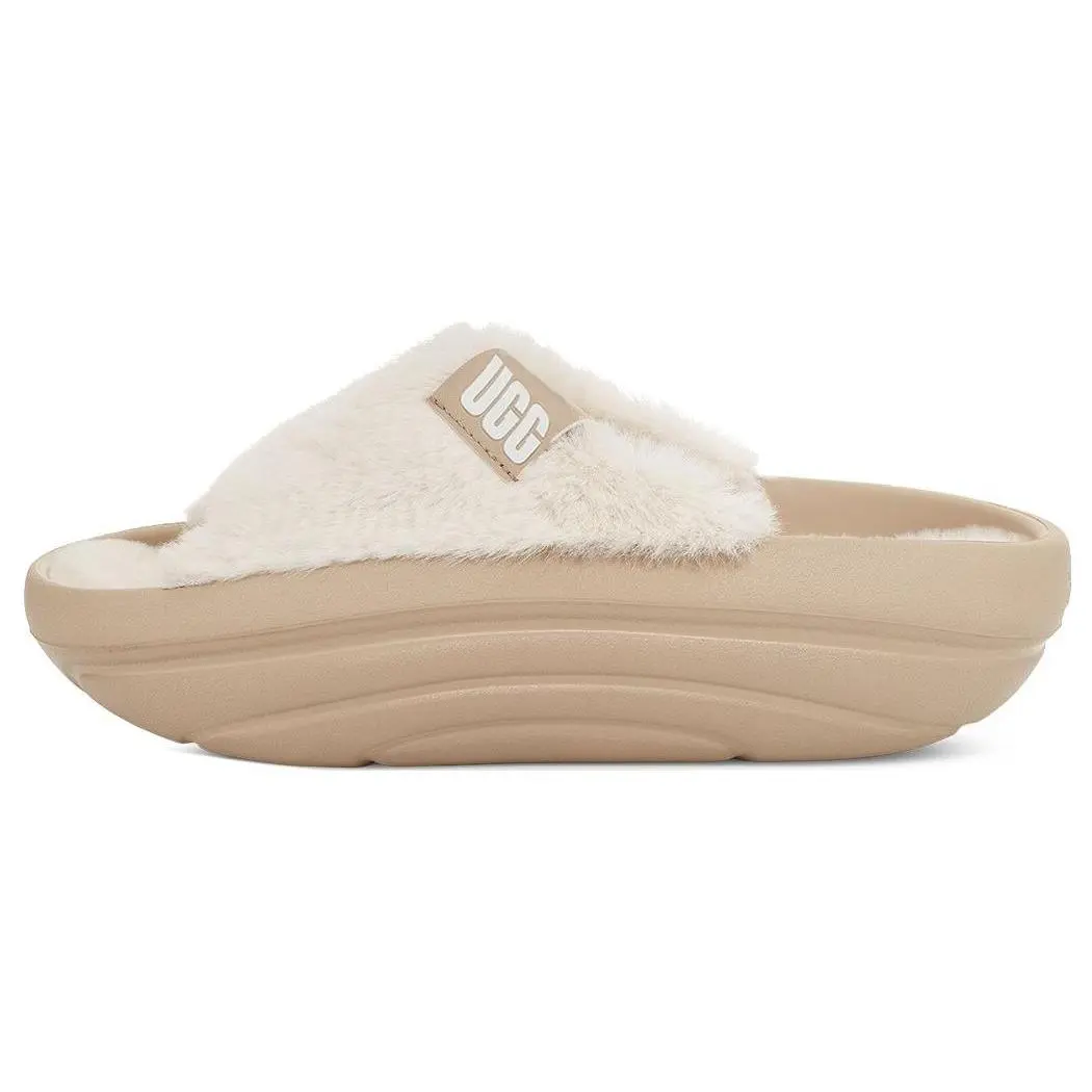 UGG FoamO UGGplush Slide Mustard Seed (Women's) 1143849-MDSD