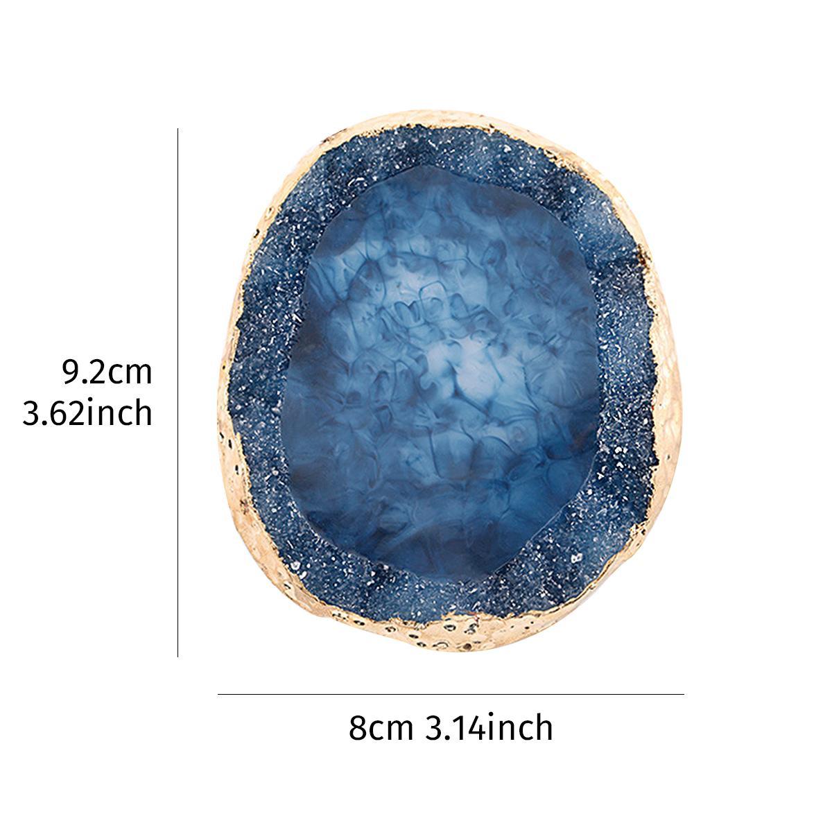 1 Piece Resin Jewelry Tray, DIY Nail Art Decoration, Home Decoration, Home Decor Organiser