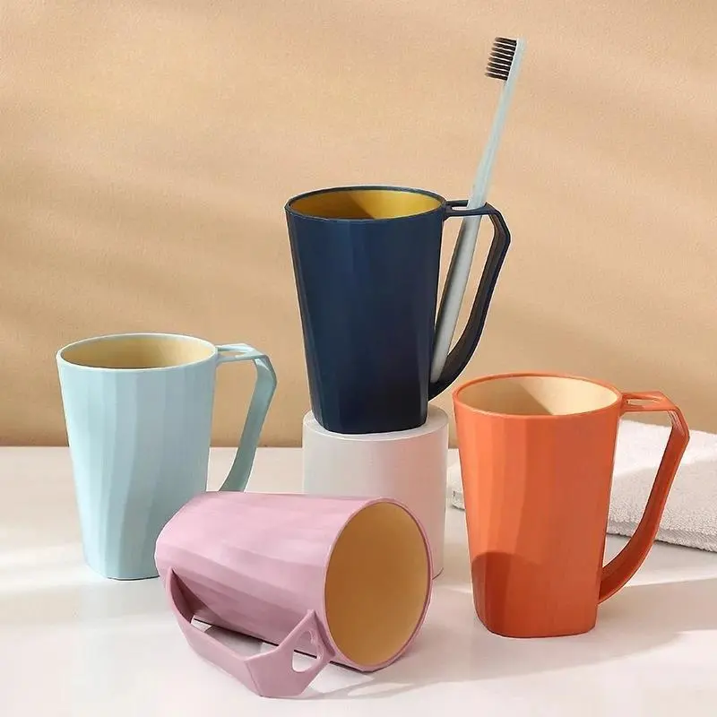 Simple Household Thickened Mouthwash Cup, Tooth Cup and Plastic Brushing Cup
