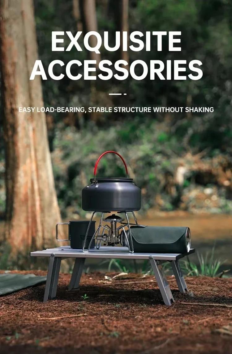 Tailor-Made Portable Table: Lightweight Aluminum Alloy Camping Beach Table with Custom Service & Storage Bag