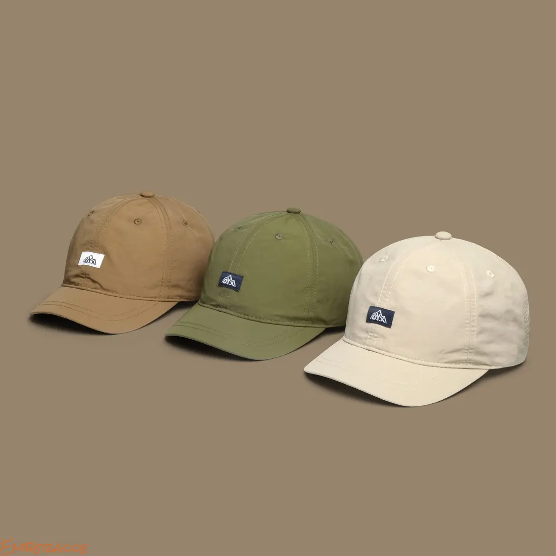 Unisex Vintage Baseball Cap, Outdoor Hiking Hat with Mountain Patch, Adjustable Dad Hat for Men & Women, Quick Dry Breathable Trail Cap, UV Protection Sun Hat for Camping Fishing Travel and Everyday Adventure