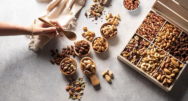 Gift Basket, in Reusable Crate, Healthy Gift Option, Gourmet Snack Food Box, with Unique Flavors, Great for Feel Better, Sympathy Birthday Bonnie Pop