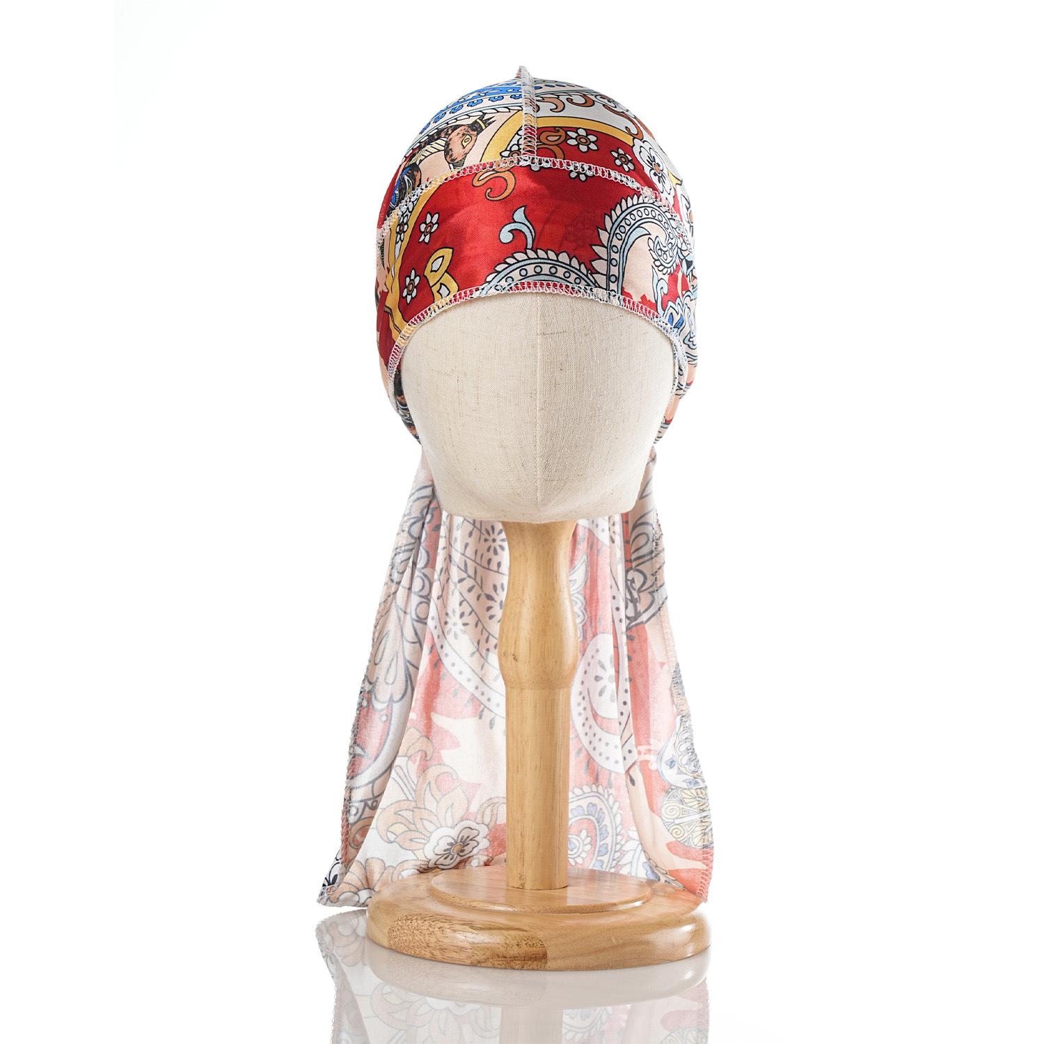 Unisex Quick-Dry Long Tail Headscarf for Outdoor Cycling, Breathable Sports Head Wrap, Sweat-Wicking Hair Protection Headband for Running, Hiking, Fitness, Workout, Men & Women