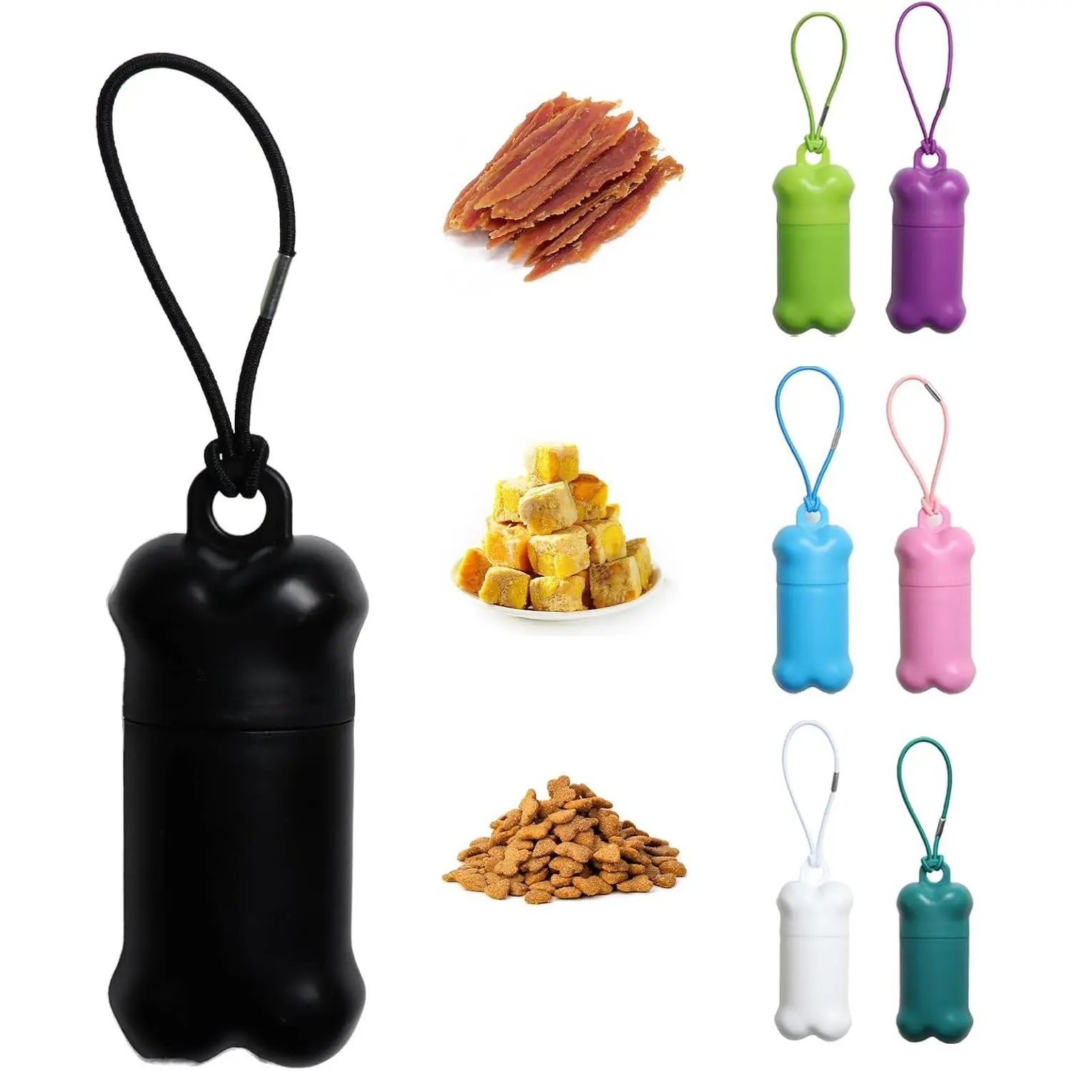 Portable   Pouch for  ,(Black) | Mini  Holder Small   Bag for ,  Snack Container
