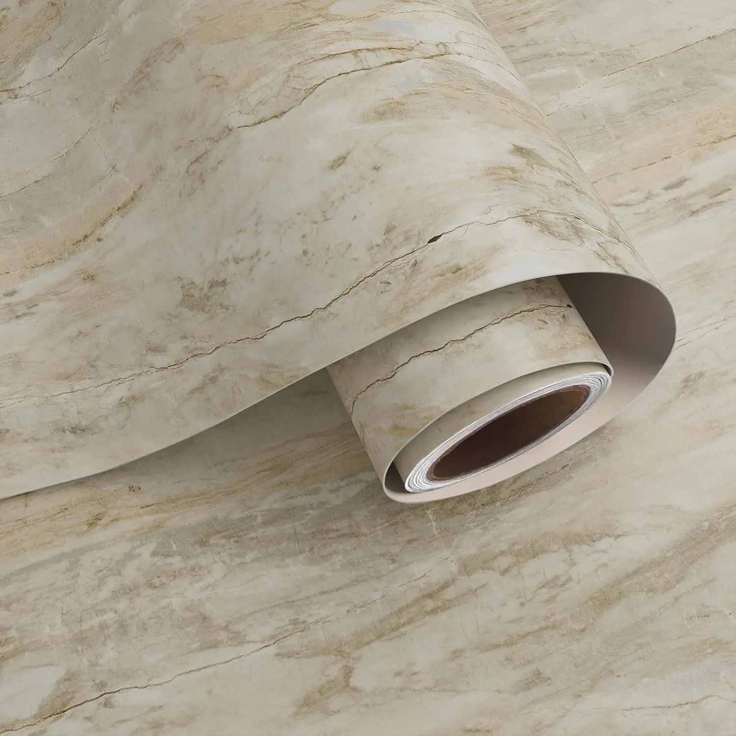 Beige Slate Marble Contact Paper for Countertops  Matte Marble Peel and Stick Wallpaper for Kitchen Bathroom Removable Self Adhesive Marble Sticker Countertop Vinyl 15.7''x78.7''