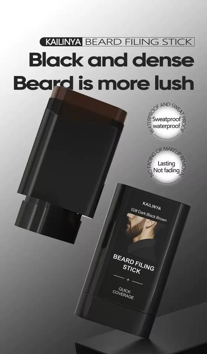 Beard Dye Stick for Men – Fast Touch-Up, Mess-Free, Easy to Apply Hair & Beard Color with Moisturizing Formula| Extra Strength Men’s Cream for Neuropathy Relief & Skin Care