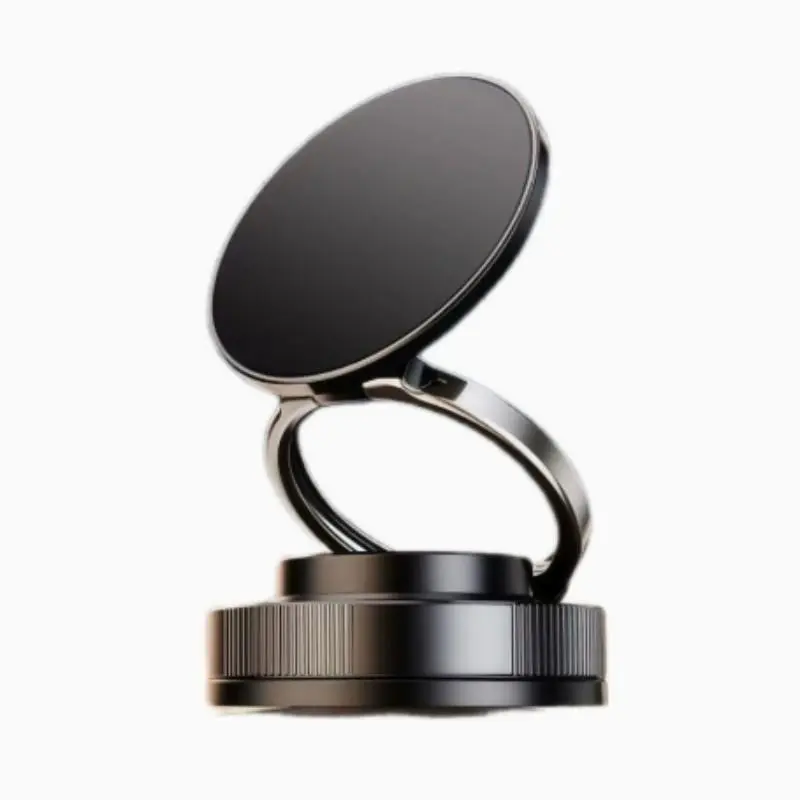 360° Adjustable Vacuum Magnetic Multifunctional Phone Holder, Suction Cup Mount for Magsafe, Portable for Car, Makeup, Gym, Mirror, Fits iPhone 11+