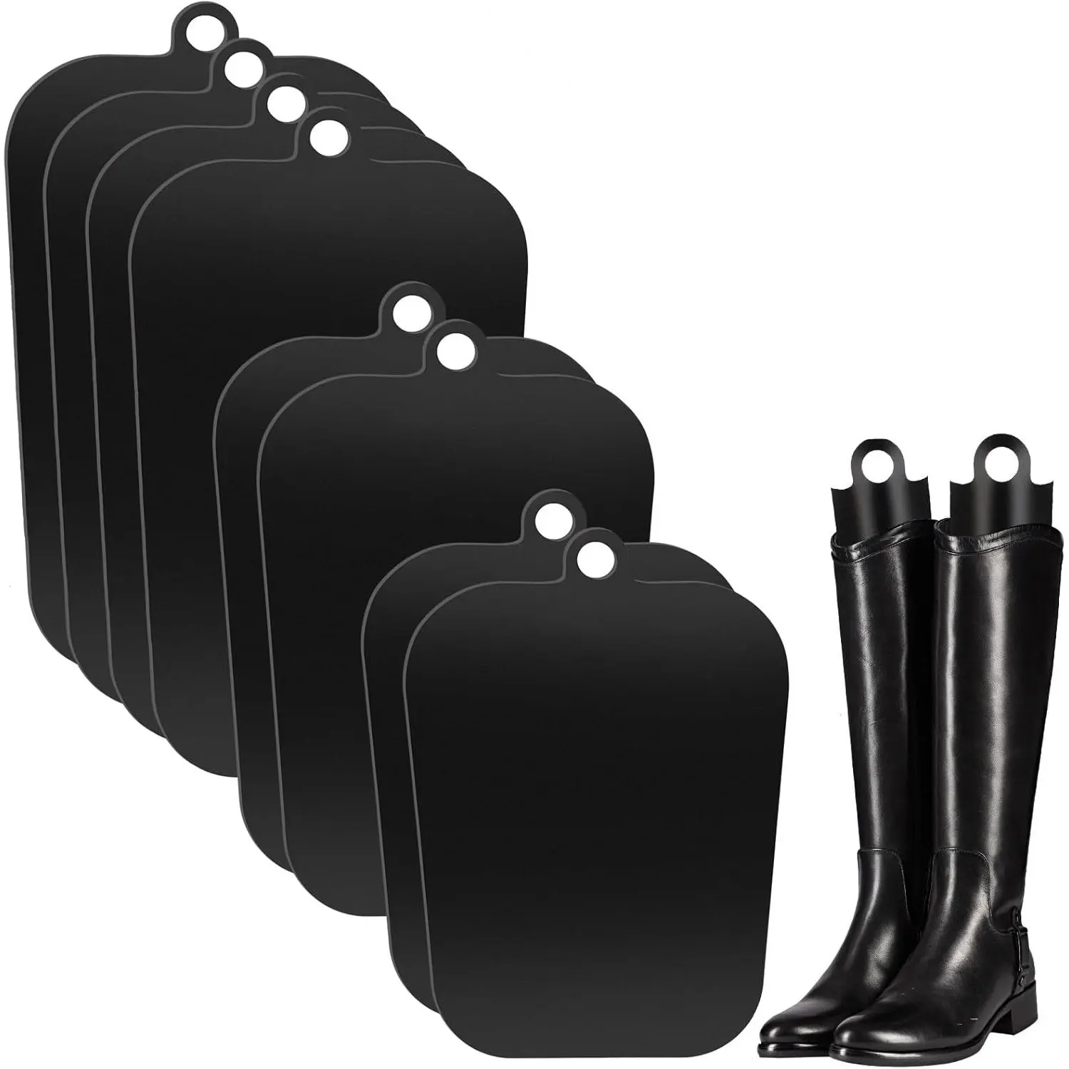 8 Packs Boot Shaper Inserts Multisized 12/14/16 Inches Tall Boot Support for Women Men