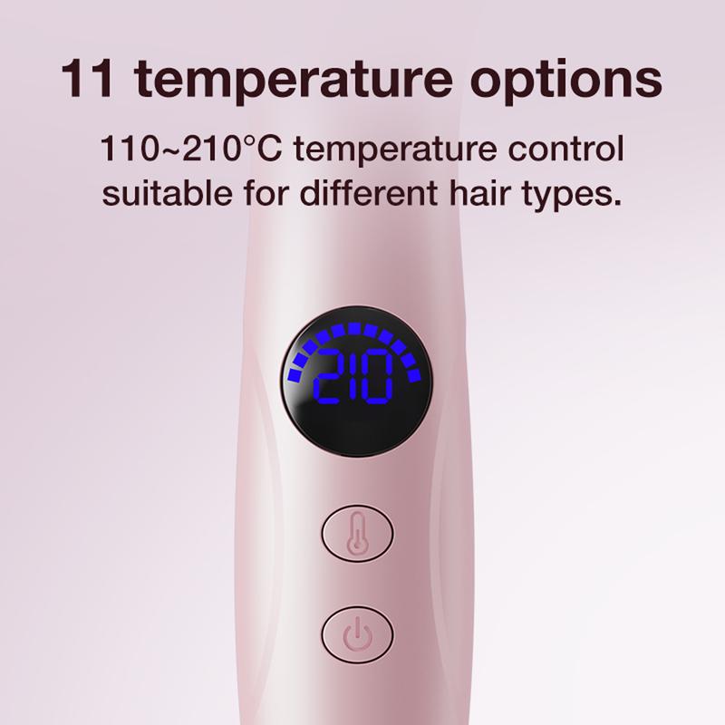 Thermal Brush For Blowout Look, 1.5 Inch Heated Round Brush,00 million negative ions, no hairknots,Smooth out the frizz,Curling Iron Brush With 10 Temperature Control, Hot Brush Styler Thermal Round Brush For Travel,Home, School,Not A Blowdryer