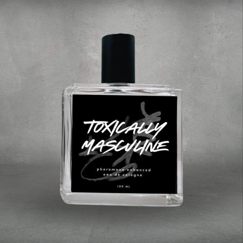 Toxically Masculine Pheromone Infused Eau De Cologne 100ML, Long Lasting Fragrance, Bold Scent Colognes for Men, Friday Gifts