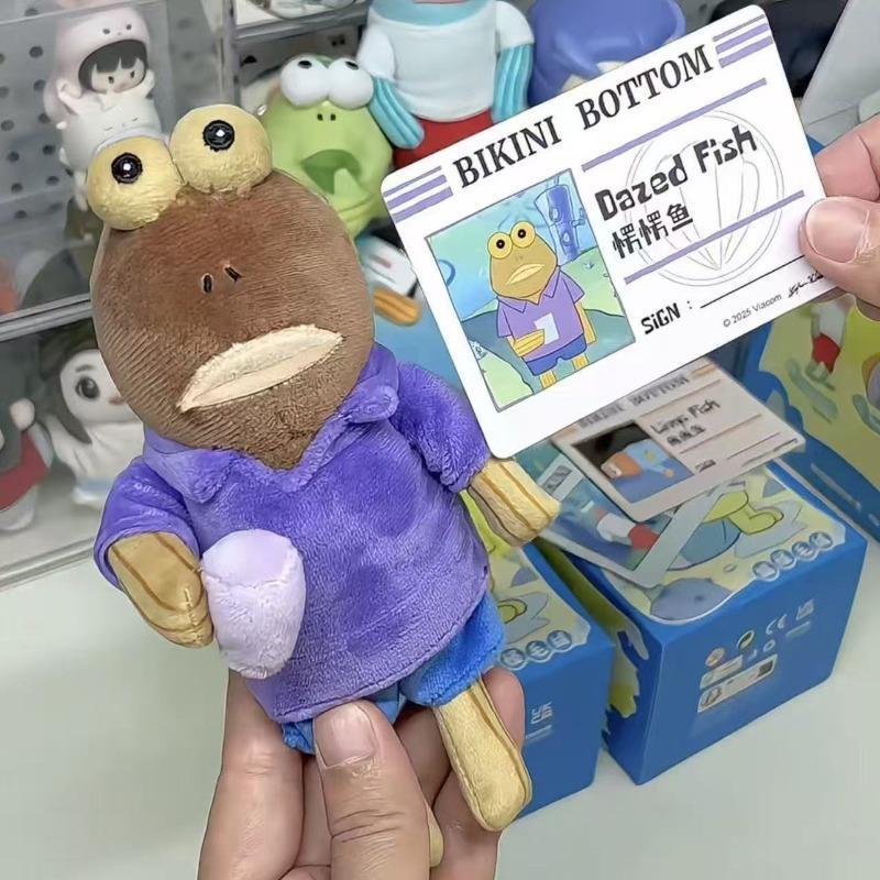 Bikini Botton Buddies Series Funny Blind Box Toys Trendy Dolls Collection Cartoon Ornaments Mystery Box Birthday Gift