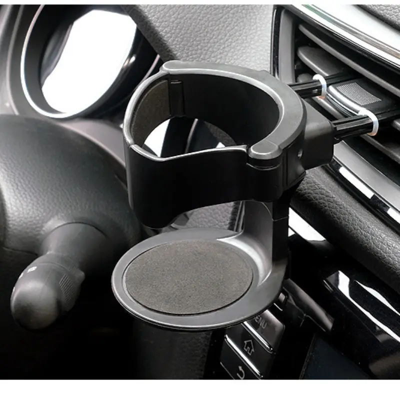 Universal Car Cup Holder Air Vent Drink Stand, 360 Degree Rotating Cup Tray, Multifunctional Cup Holder, Adjustable Multi-Function Car Interior Accessory