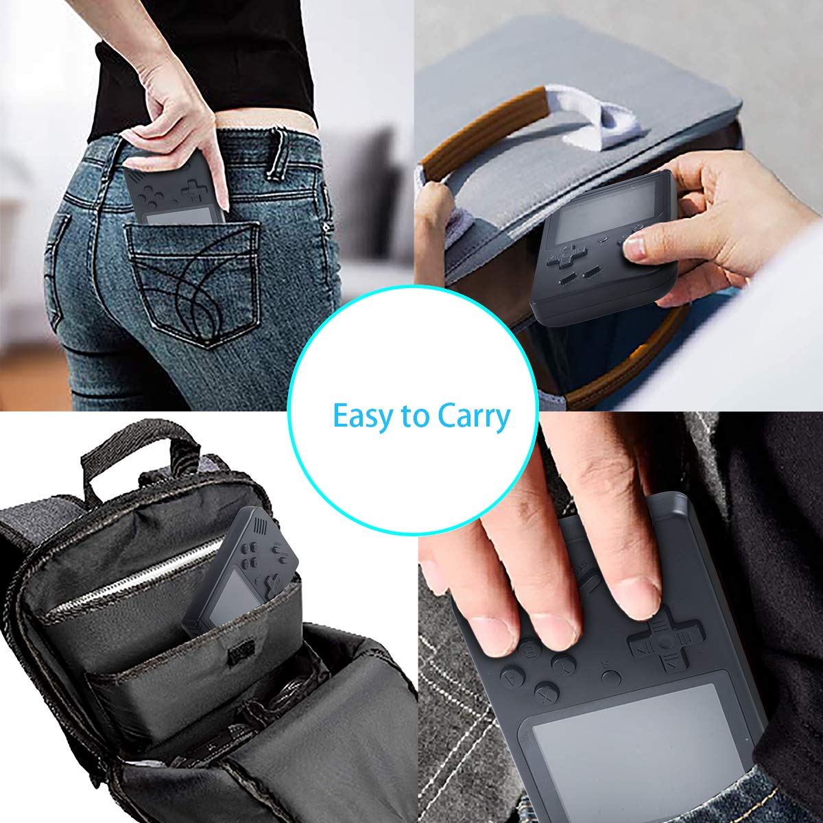 Games Handheld Game Players Portable Retro Video Console Boy 8 Bit 3.0 Inch Color LCD Screen Games