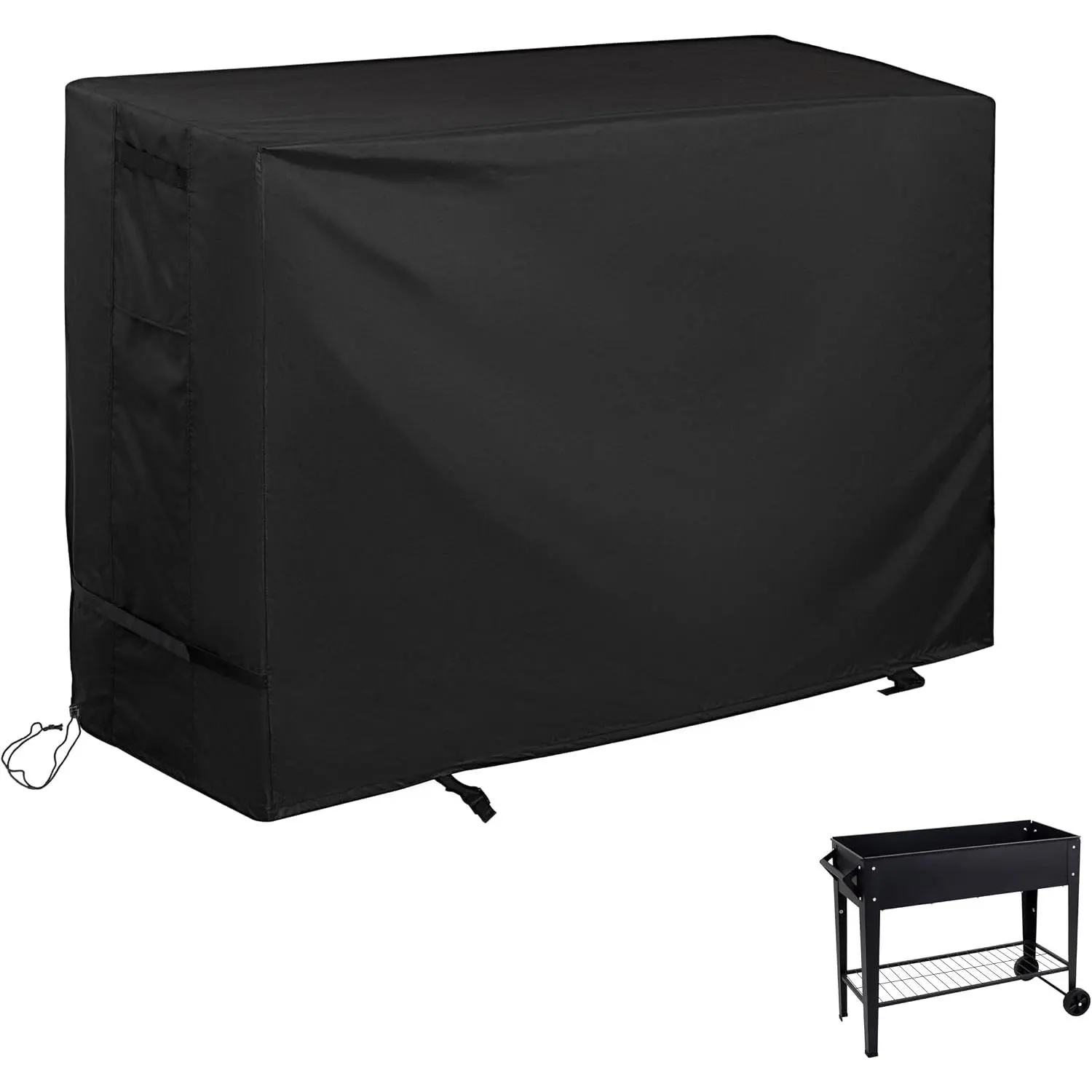Outdoor Raised Garden Bed Cover for LEETOLLA Elevate 32" Raised Garden Bed, Outdoor Planter Box Stand Cover for Mobile Elevated  Planter/Planting Bed-  Weather Protection