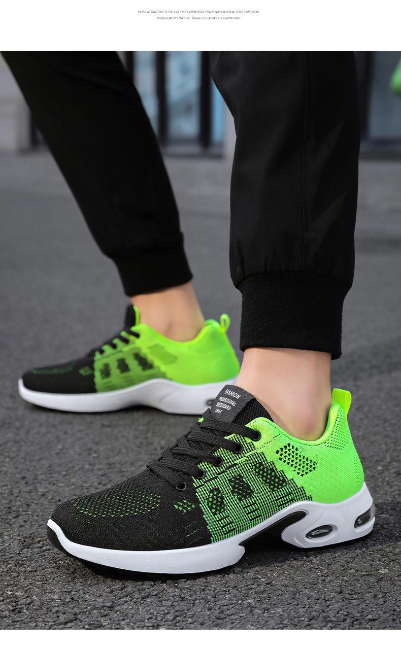 Men's Summer New Shoes, Mesh Breathable Running Shoes, Popular Casual Sports Shoes