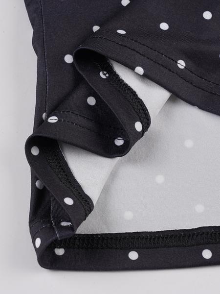 Women's Y2K Polka Dot Crop Top & Shorts Set, Slim-Fit Summer, Casual Fashion for Women, Perfect for Daily Wear