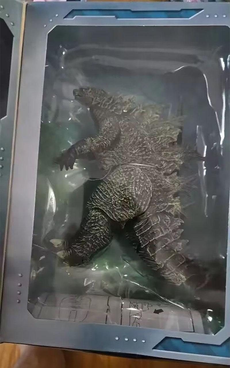 Godzilla Action Figure 2019 Movie Monster Movable Figuras Toys Anime Godzilla Articulated Model Ornaments 18cm Gift for Children