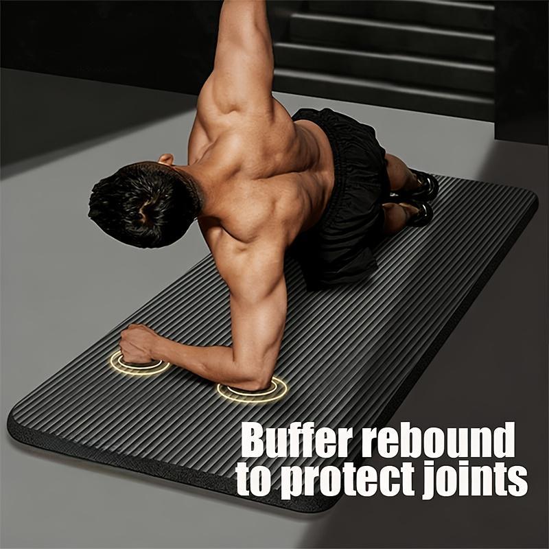 Thickened Non-slip Yoga Mat, Unisex Suitable for Men's Yoga Mat, Fitness Mat, Home Floor Mat, Soundproof and Shock-absorbing, Indoor Sports Non-slip Thickened