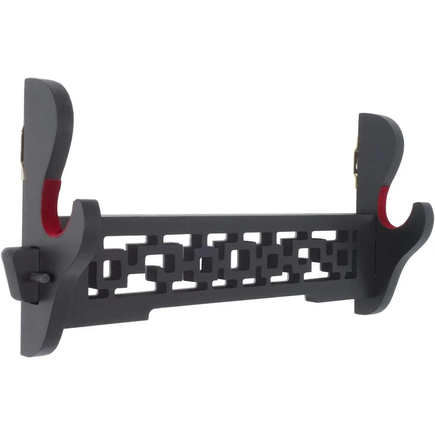 Sword Holder Wall Mount Samurai Sword Katana Wakizashi Display Holder Stand Bracket Hanger 1-Tier