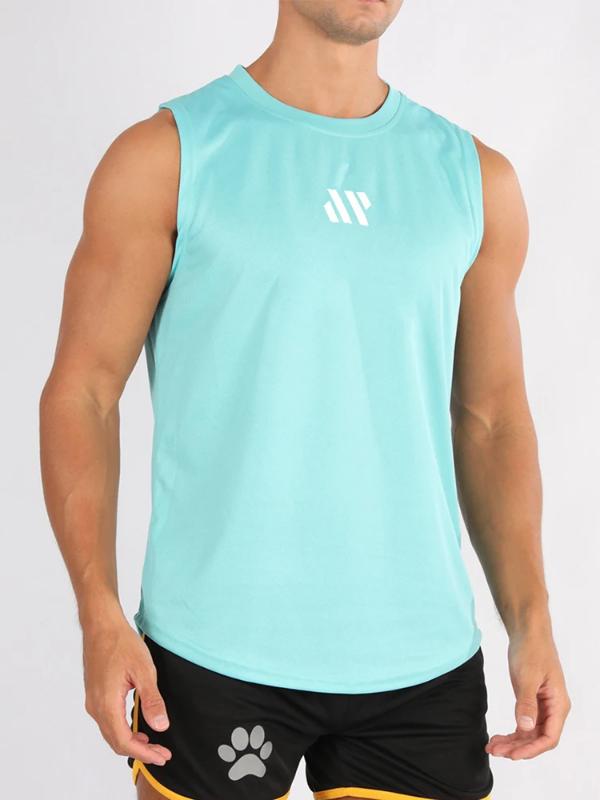 Kyn Apparel 2026 Summer  Men's Sleeveless Fitness Vest New Running Gym Sportswear Printed Men's Clothing for Fitness And Running