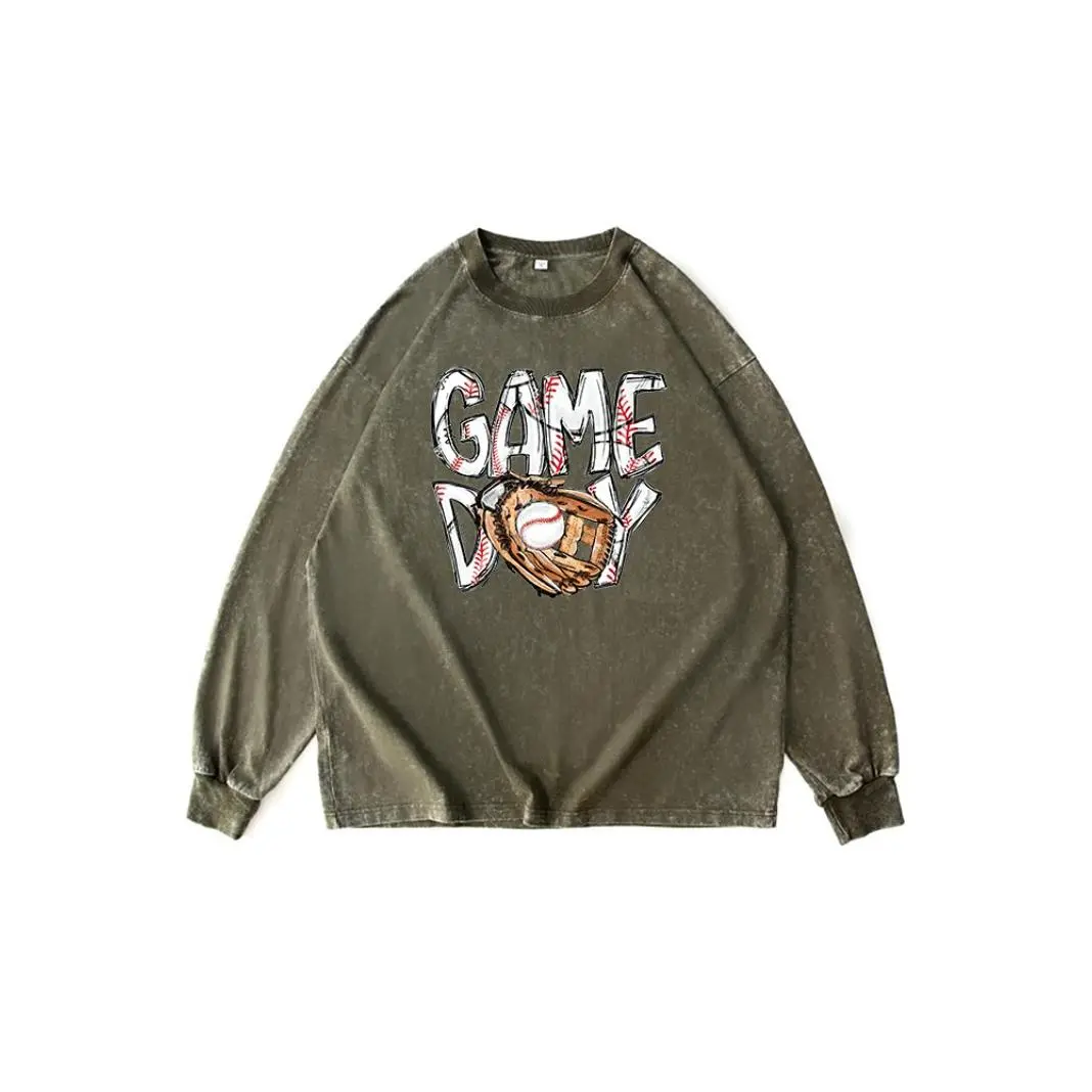 Baseball Sweatshirt, Baseball Game Day Sweatshirt for Women, Baseball Game Day Sweatshirt, Baseball Mom Sweatshirt, Game Day Baseball, Game Day Sweatshirt for Women