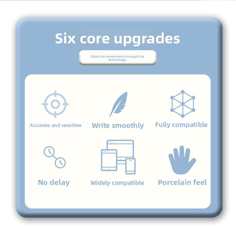 Active Compatible with Apple and Android Capacitive Stylus for Tablets and Phones, Adhesive Handwriting Pen, Touchscreen Stylus holiday birthday