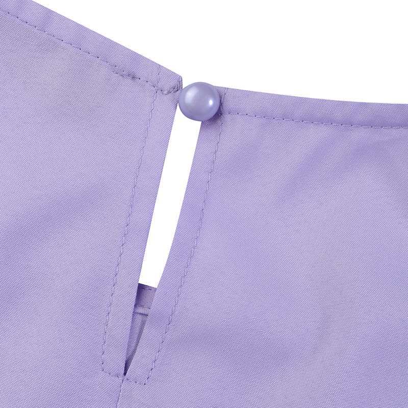 Creative and Elegant Muslim Women'S Long-Sleeved A-Line Dress |   Solid Color Patchwork, Four-Way Stretch, Tie Front Detail, Perfect for Spring, Summer, Autumn Casual Wear