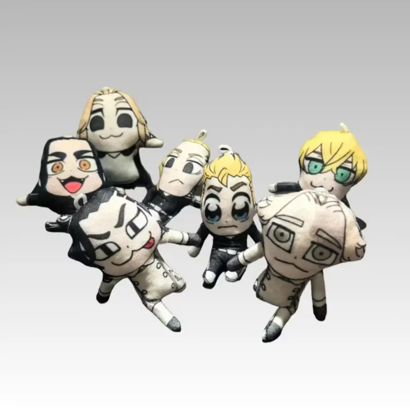 Game Tokyo Revengers Takemichi Chifuyu Cosplay Stuffed Doll Abstract Body Wire Skeleton Hand-made Flexible Joint Mobility Figure