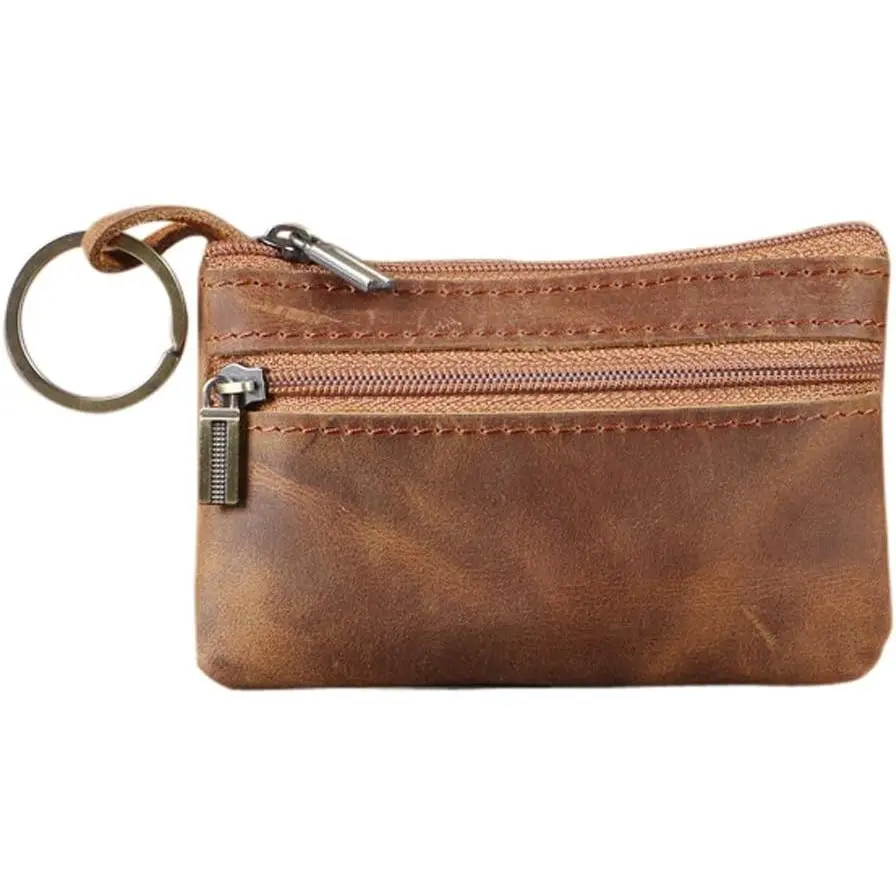 Purse for Men, Pouch with Zipper for Men Women, Mini  Pocket Pouch Change Holder Mens Tray Purses  Purse  Change Wallet Key Holder  Pouch