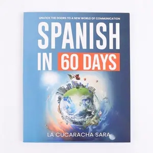 60-Day Spanish Learning Workbook, Beginner Level, Master Daily Conversations, Quick Self-Study Guide for Adults and Teens