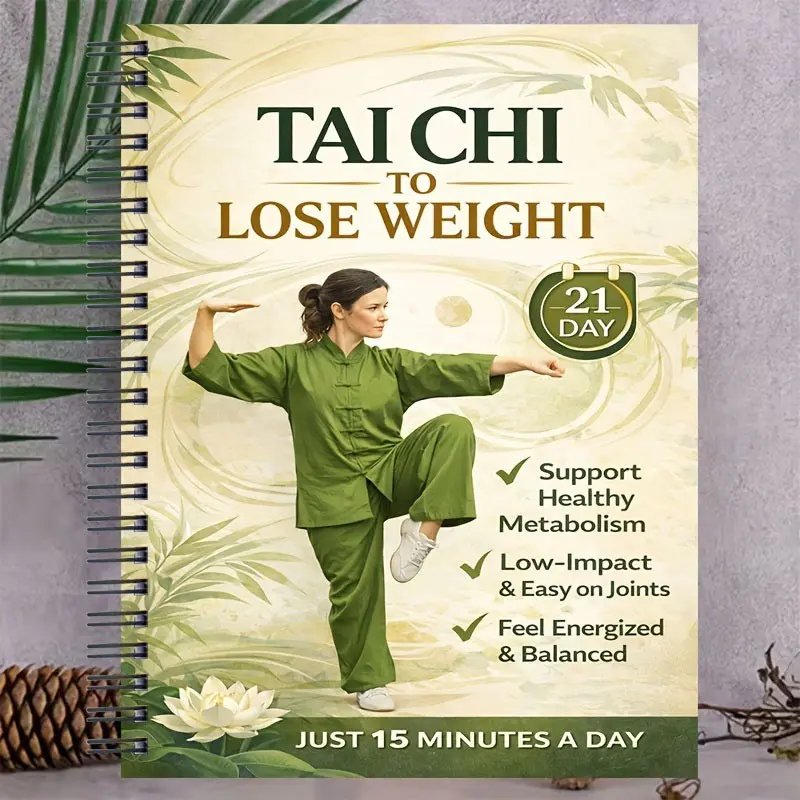 Tai Chi Weight Loss Method, 21-Day Tai Chi Program for Effective Fat Reduction, Natural Fitness Solution, Ideal for Health Enthusiasts