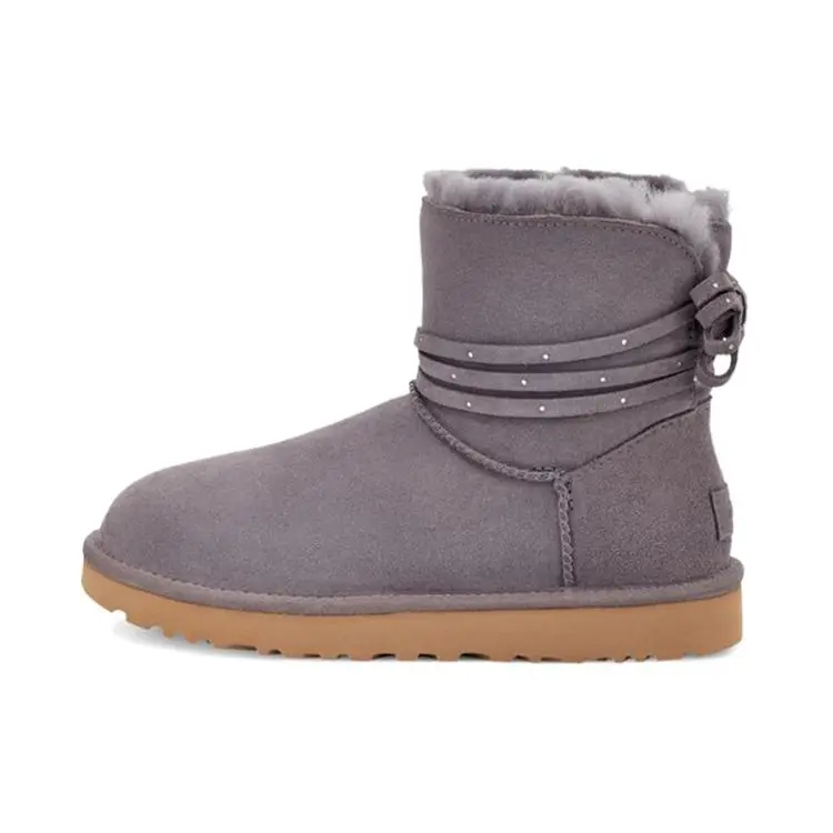 UGG Bailey Bling Bow Short Snow Boots 1120864-SHA