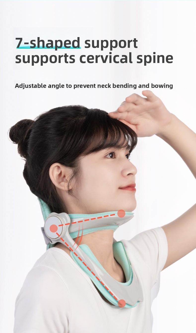 Cervical brace, neck elevator, fixed support frame, anti-head lowering, adult and child household cervical tilt aligner Cervical brace, neck elevator, fixed support frame, anti-head lowering, adult and child household cervical tilt aligner