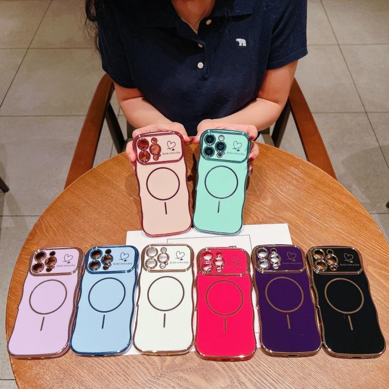 Magnetic Wireless Charge Cover Soft Cover Compatible with iPhone 16 ProMax/15/14/13/12 TPU Cover HN118