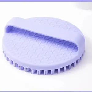 Silicone body cleansing brush, exfoliating body scrub, shower body brush for effective shower exfoliation and gentle massage