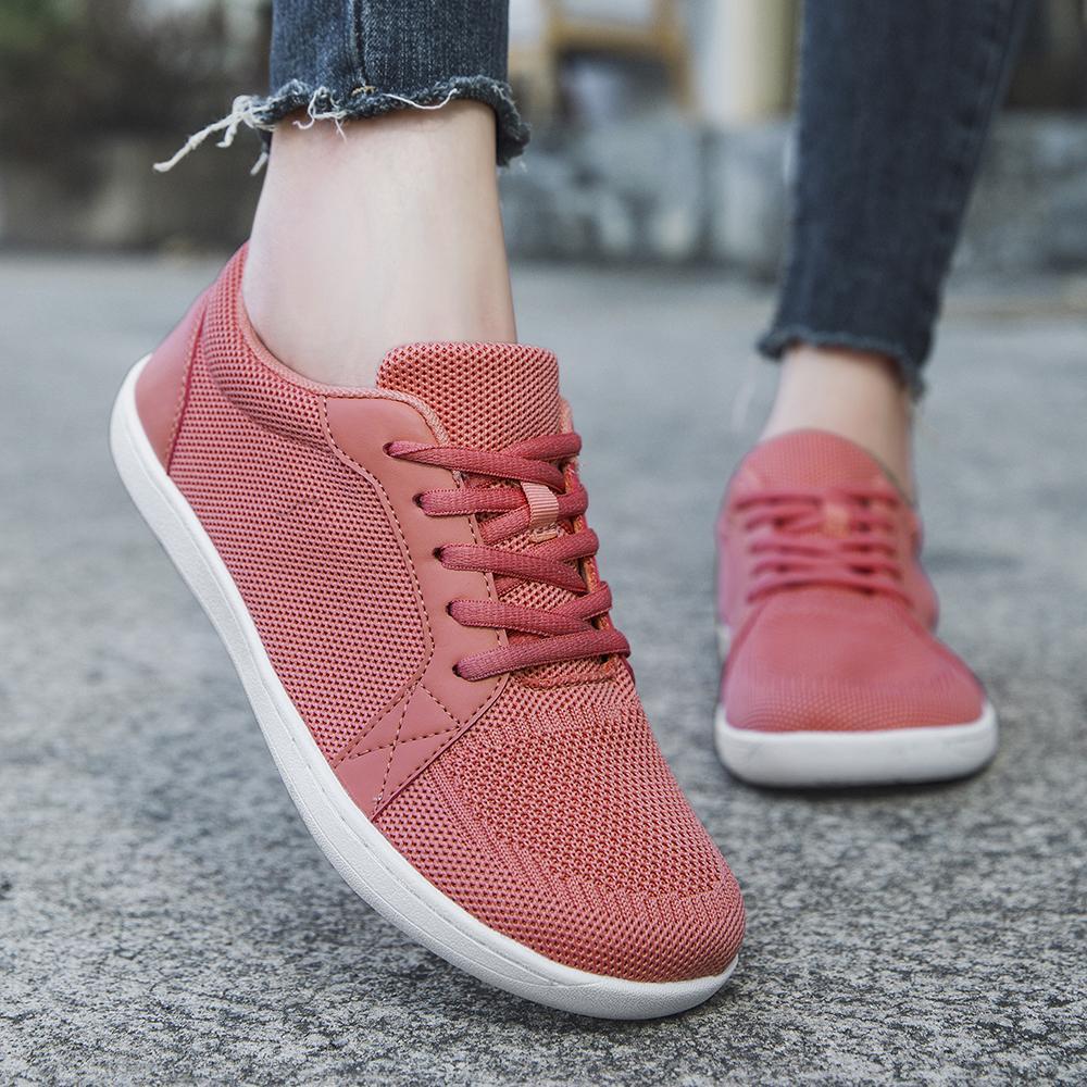 Women's Barefoot Shoes Minimalist Sneakers Classic Fit Low Top Wide Toe Box Zero Drop Sole Casual Walking Shoes Gift for Women SpringStatements