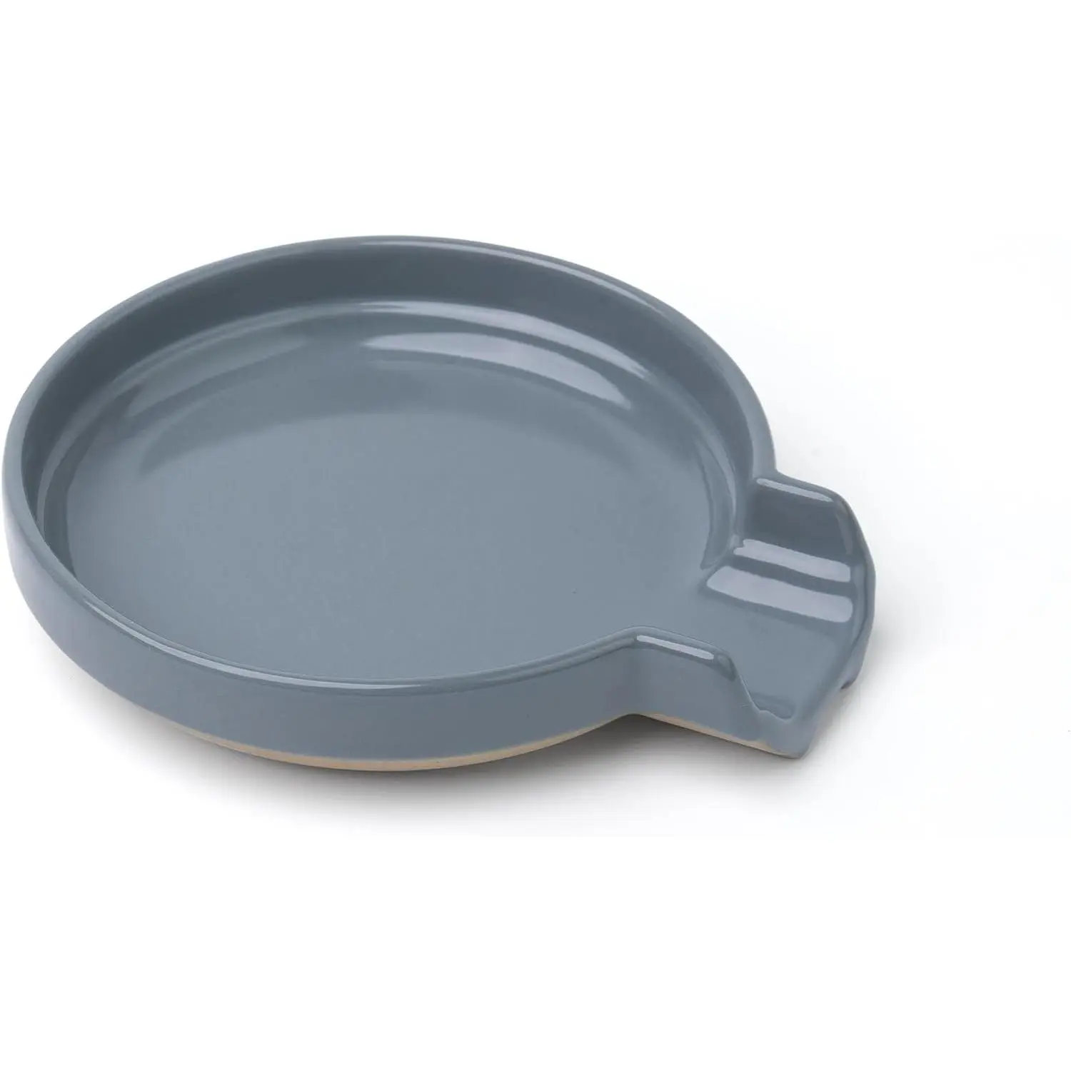 Oscar Ceramic Spoon Rest Minimalist Drip-Free – Heat-Resistant Utensil Holder for Stove, Countertop, or Coffee Bar – Glazed Stoneware Kitchen Spoon Tray – Dishwasher Safe – 5 Colors